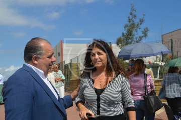 Acto de descubrimiento de la placa de la calle de Farmacéutico Francisco Artiles Betancor (Foto TA)